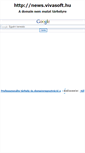 Mobile Screenshot of news.vivasoft.hu