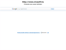 Tablet Screenshot of news.vivasoft.hu